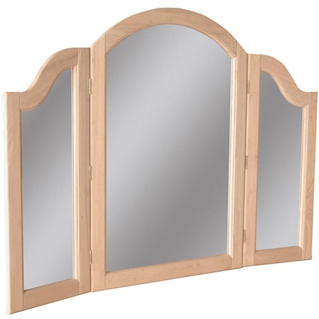Tri-Fold Mirror